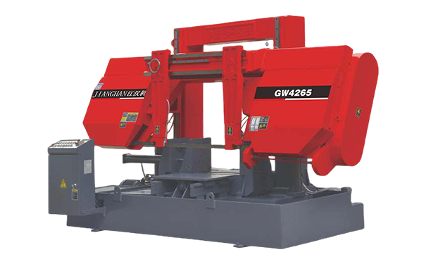 廉江GW4265双柱龙门卧式带锯床